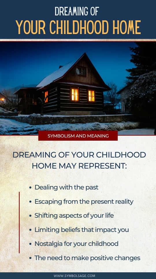 बचपन के घर का सपना - अर्थ और व्याख्या