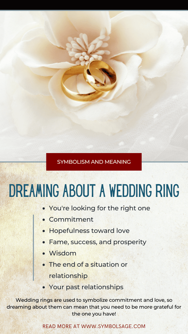 Drøm bryllupsring - Betydning og fortolkning