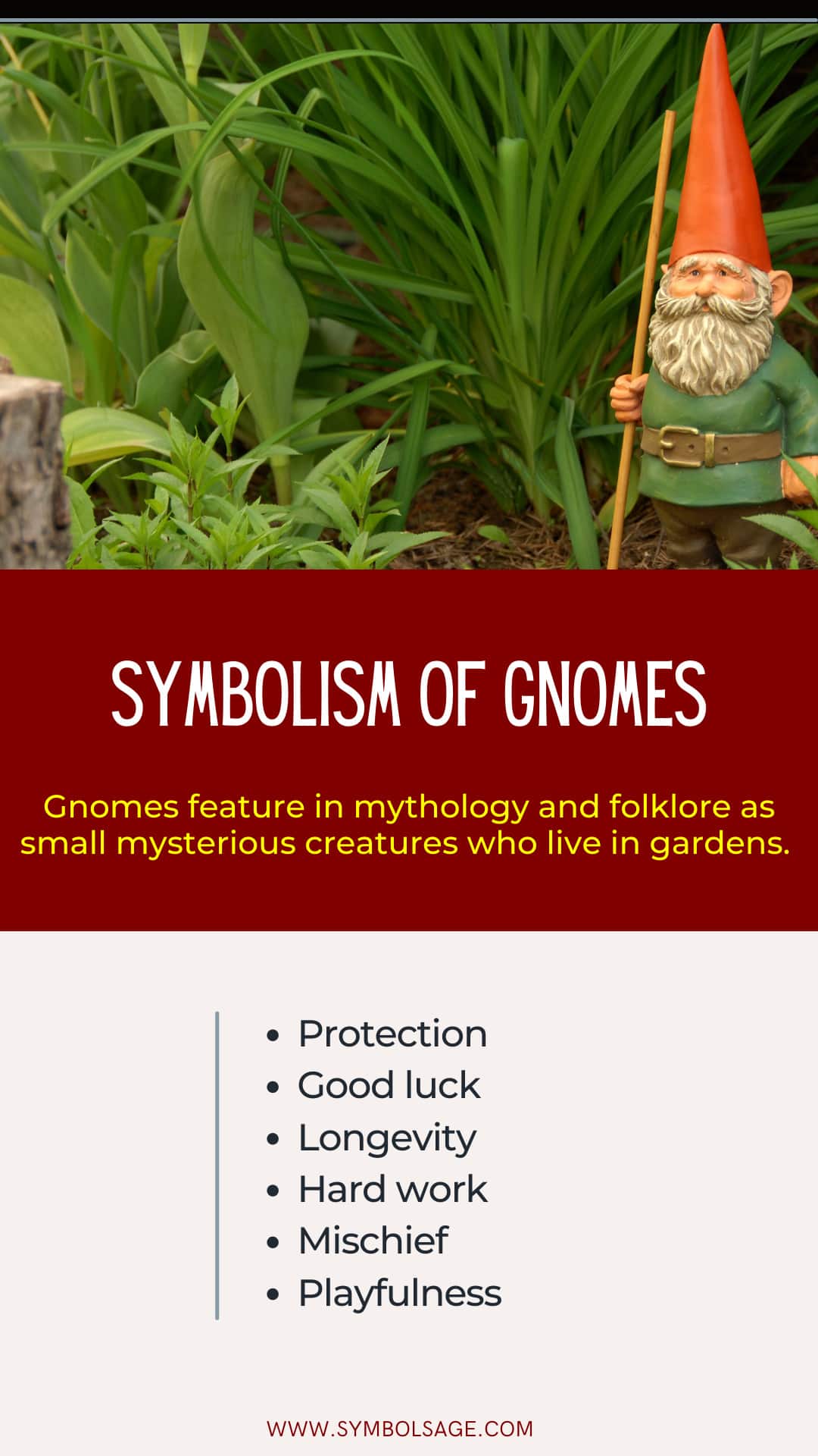 Gnome Spirituel betydning og fortolkning